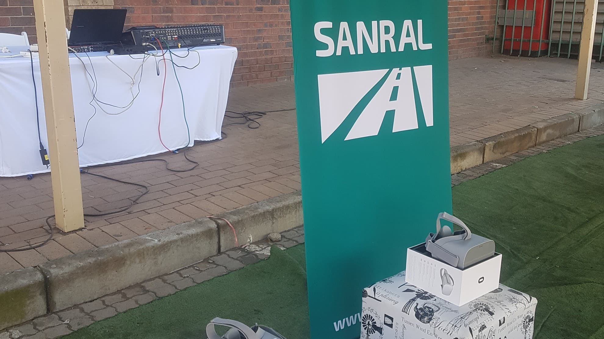 Opening moments of the SANRAL North West activation