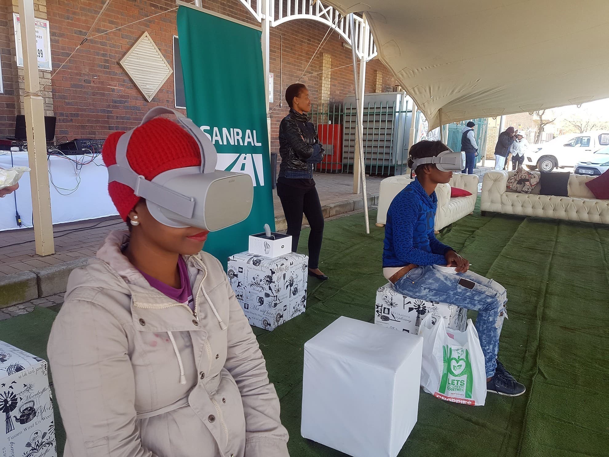 On-site activation facilitator guiding participants