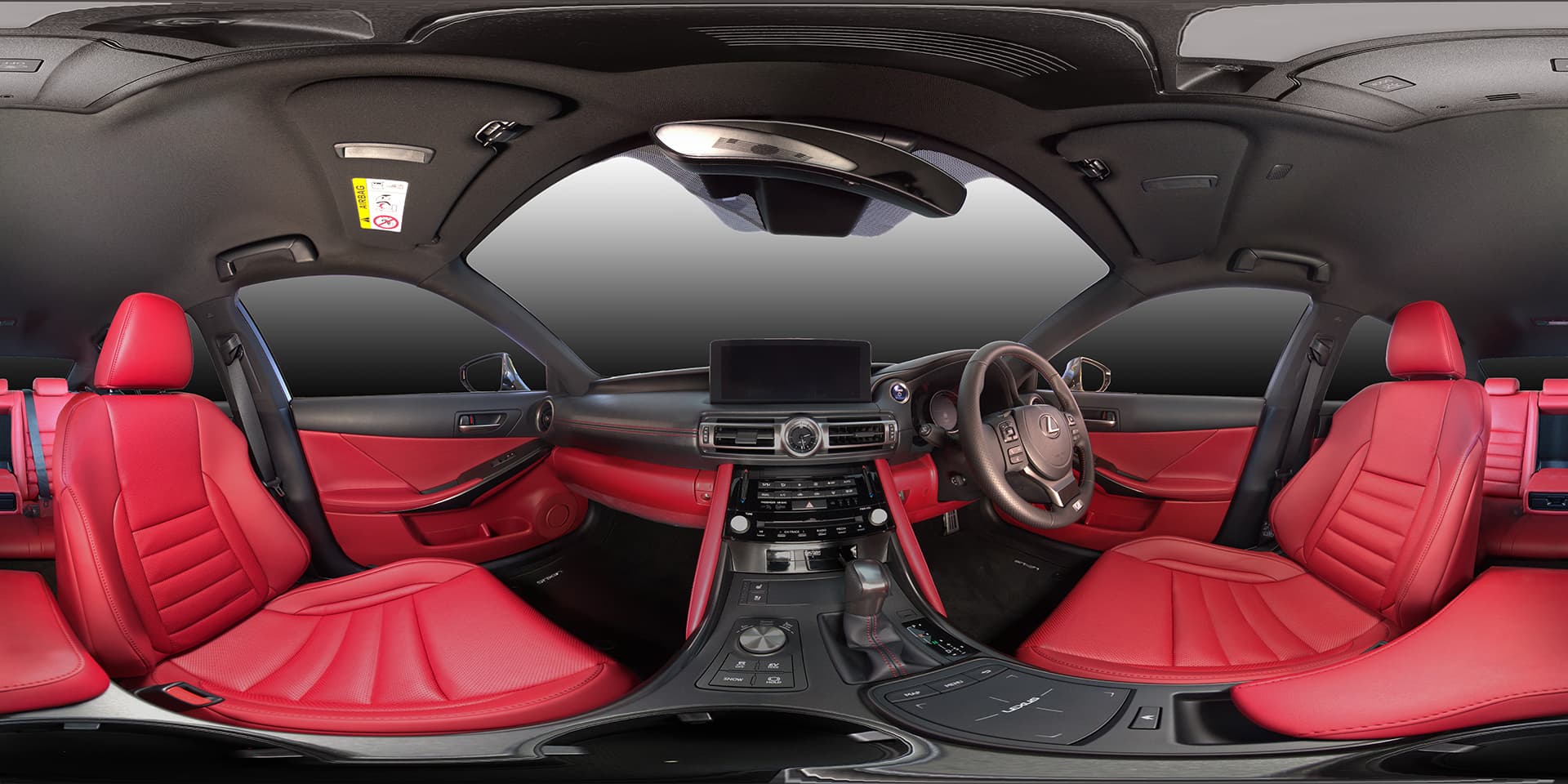 Lexus IS300h 360 Degree Interior Cockpit Panorama