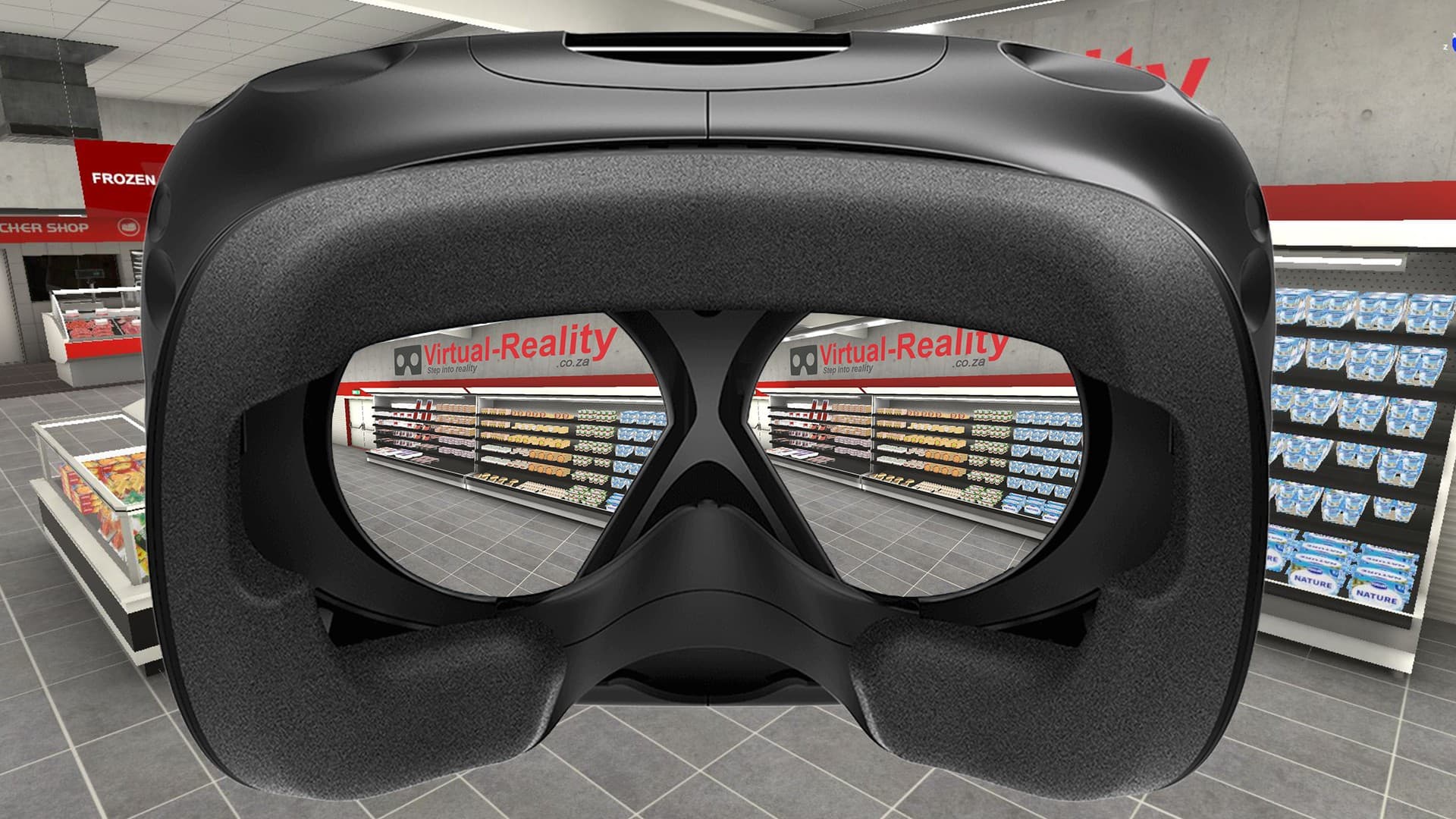 High-End VR glasses for interactive virtual reality shopping