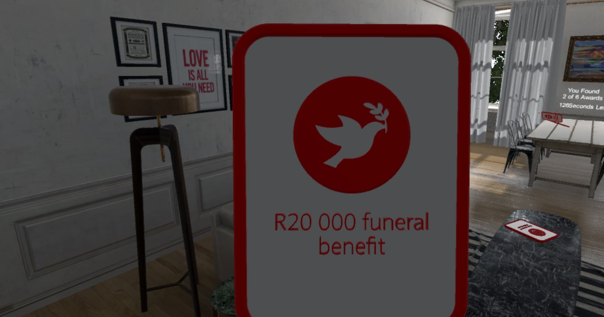 ABSA Rewards VR game environment screenshot 06