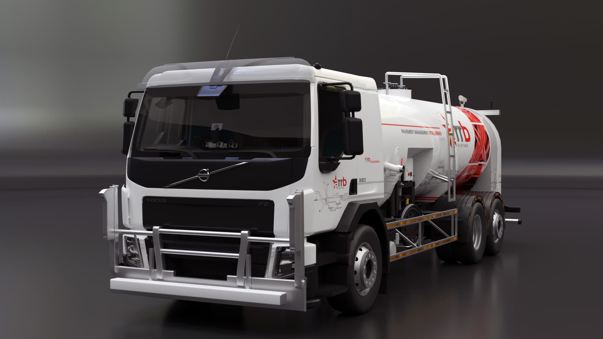 Road assessment tanker — 3D recreation