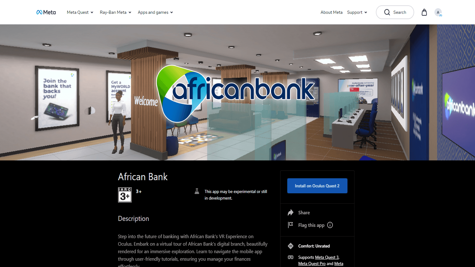 African Bank Virtual Reality Experience
