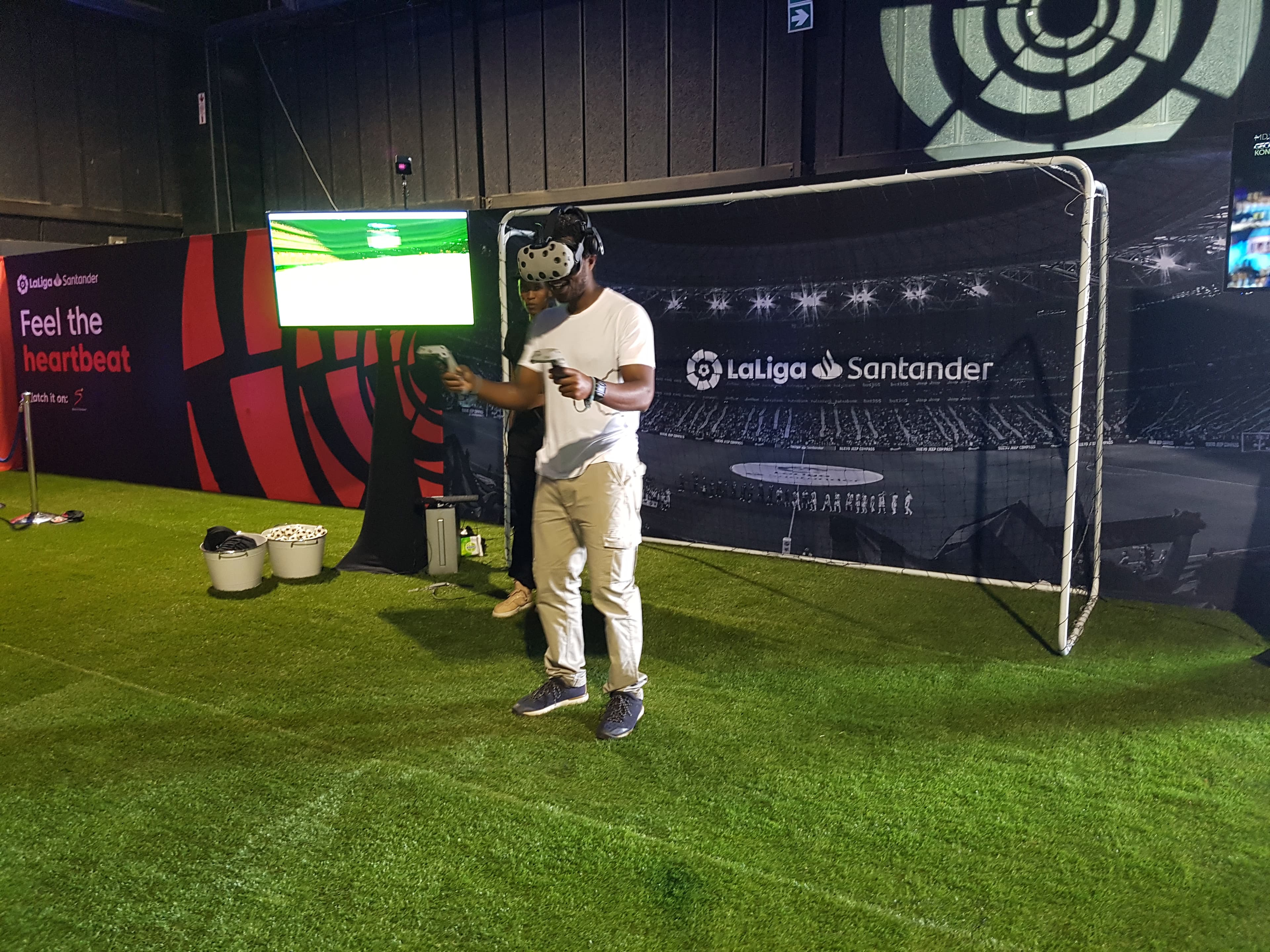 Best Vive soccer games activation
