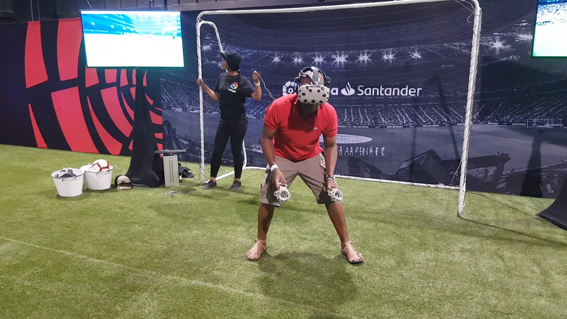 Johannesburg VR soccer event activation