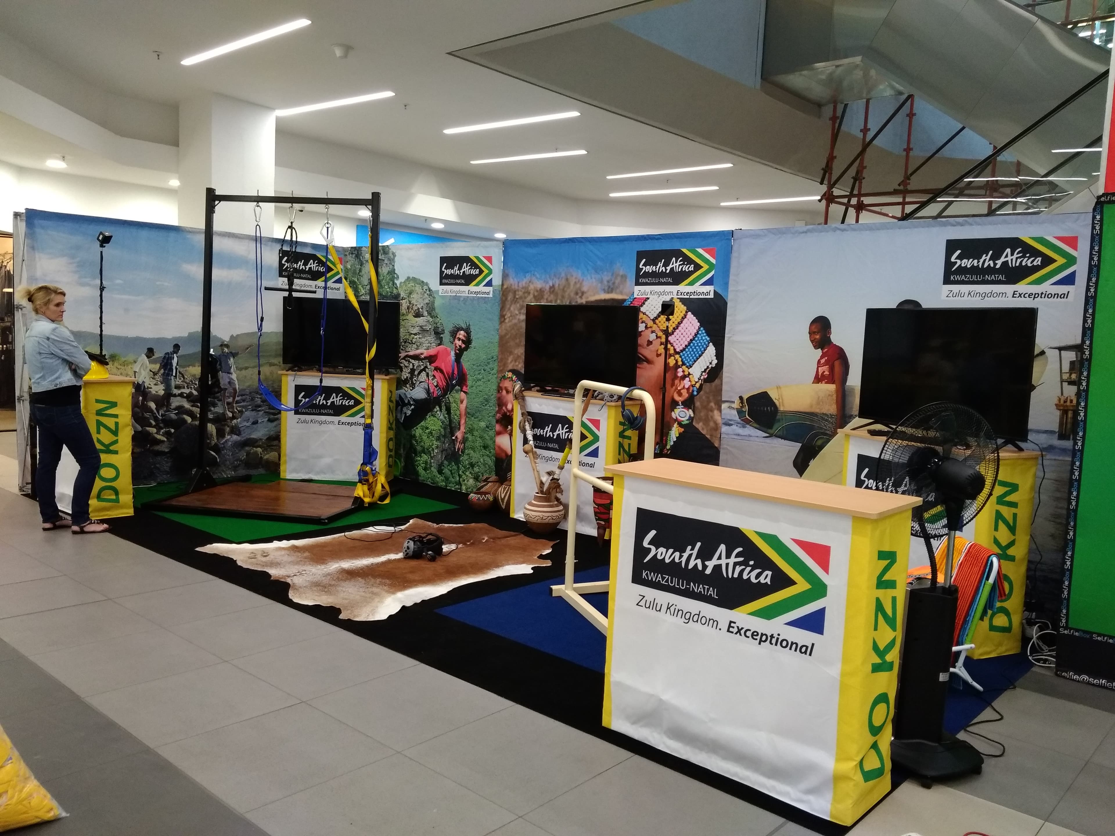 KwaZulu Natal Tourism Virtual Reality experience in Bloemfontein Free State