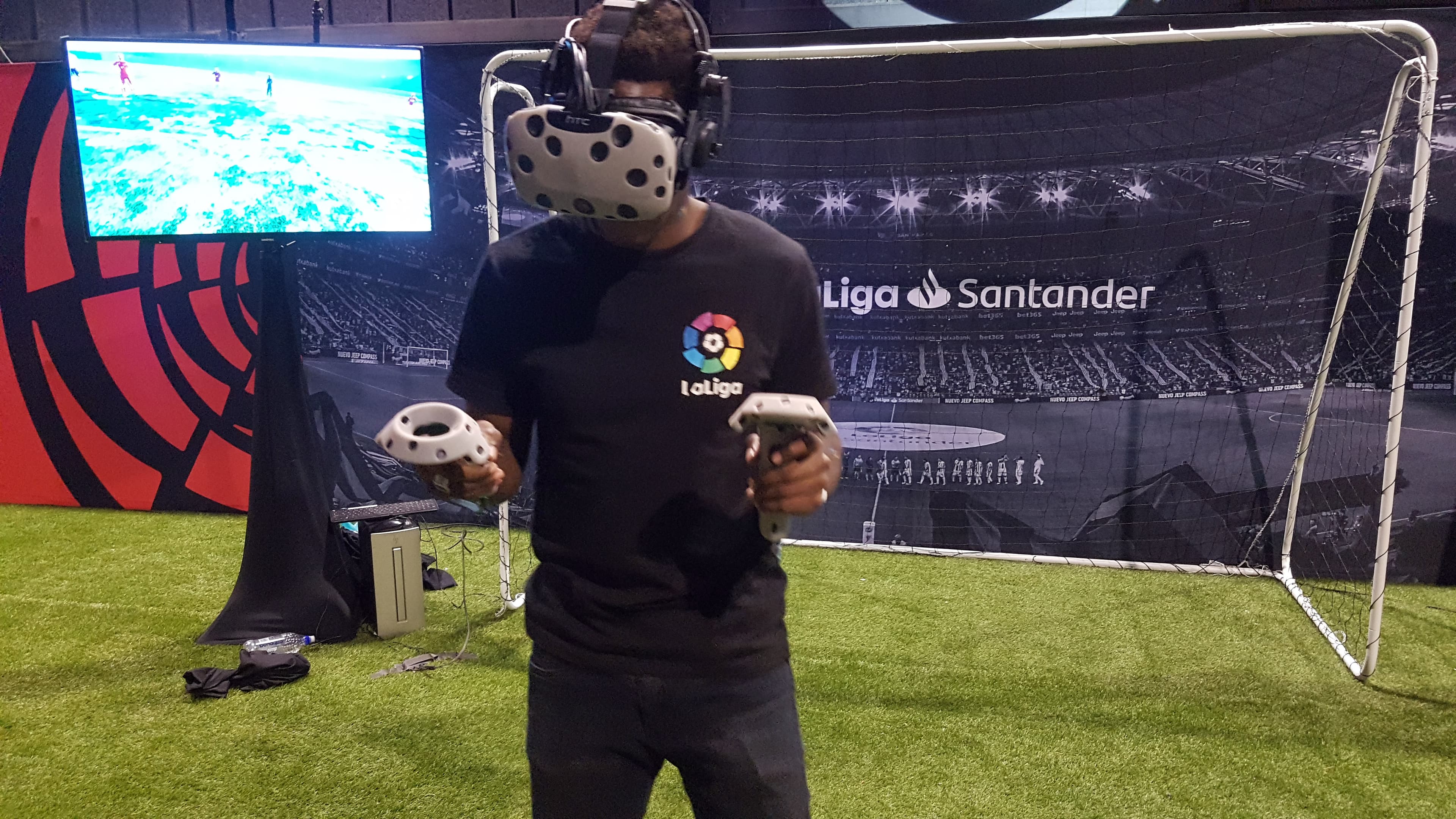 La Liga soccer virtual reality branding