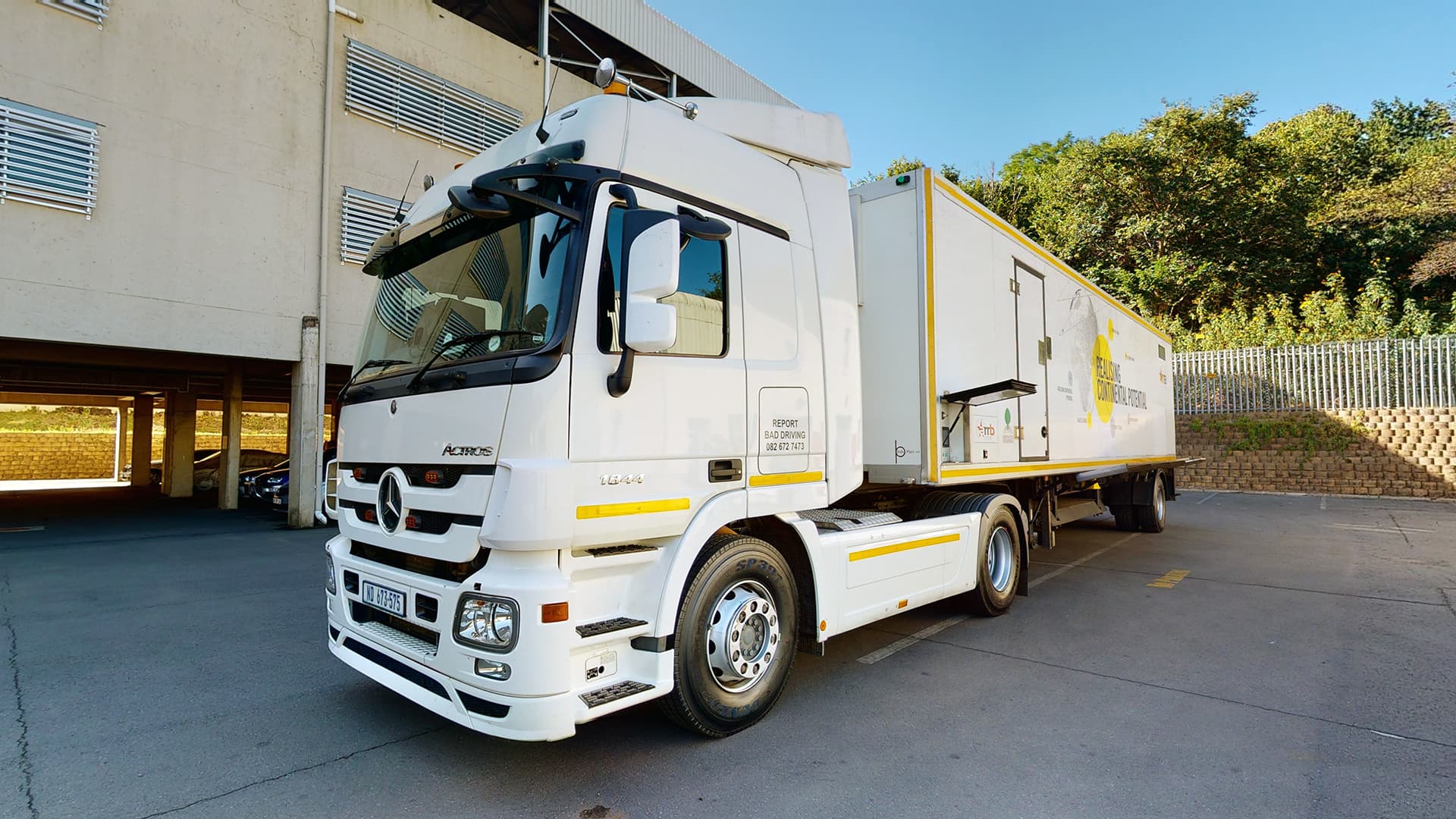 Road assessment truck — Real vehicle