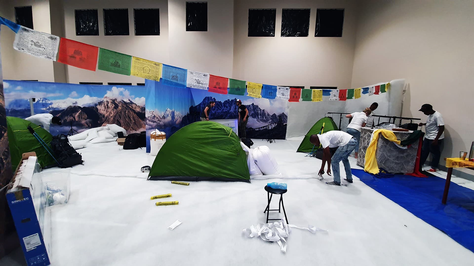 Saray Khumalo Mount Everest Virtual Reality activation