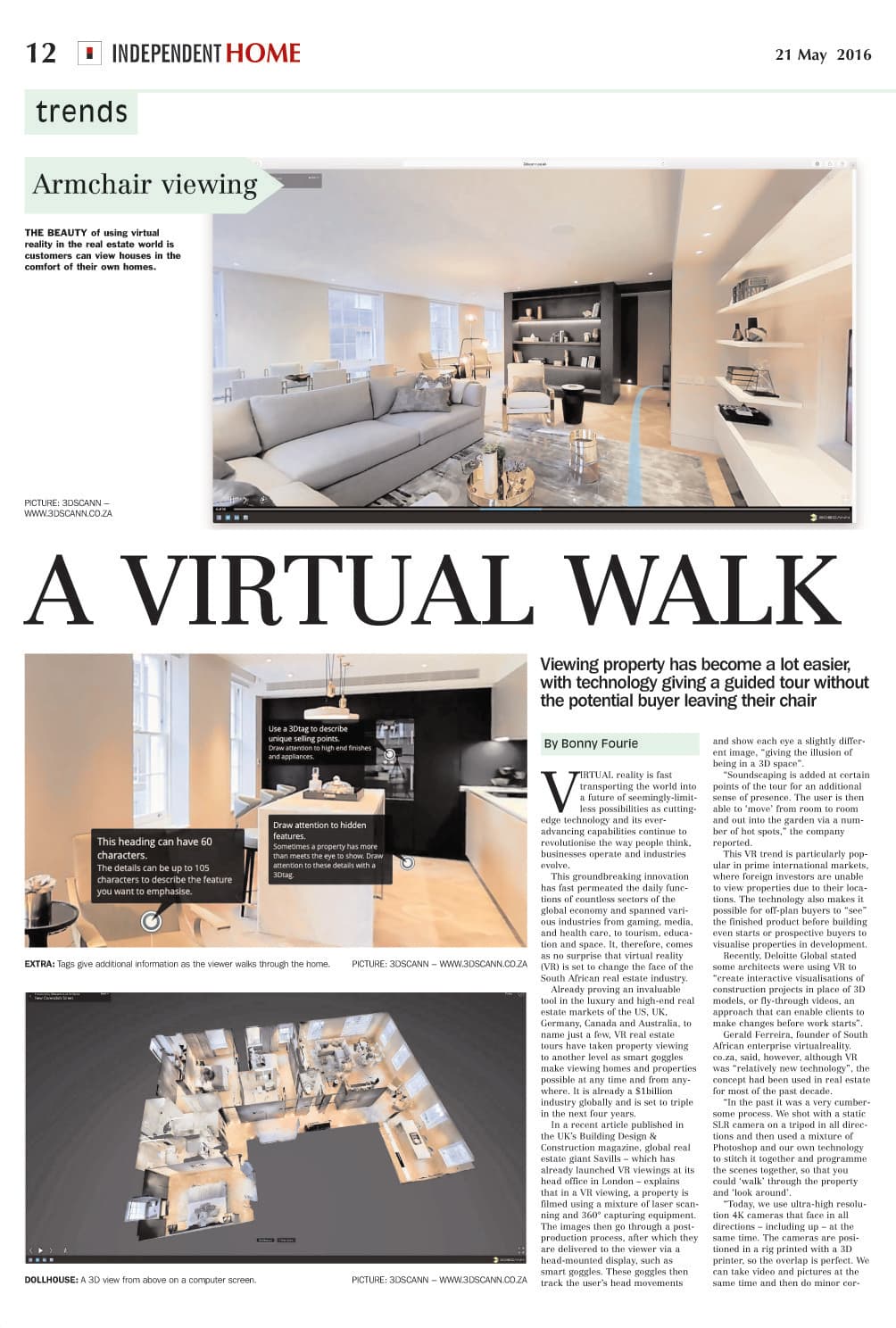 Virtual Reality in the South African Real Estate Industry