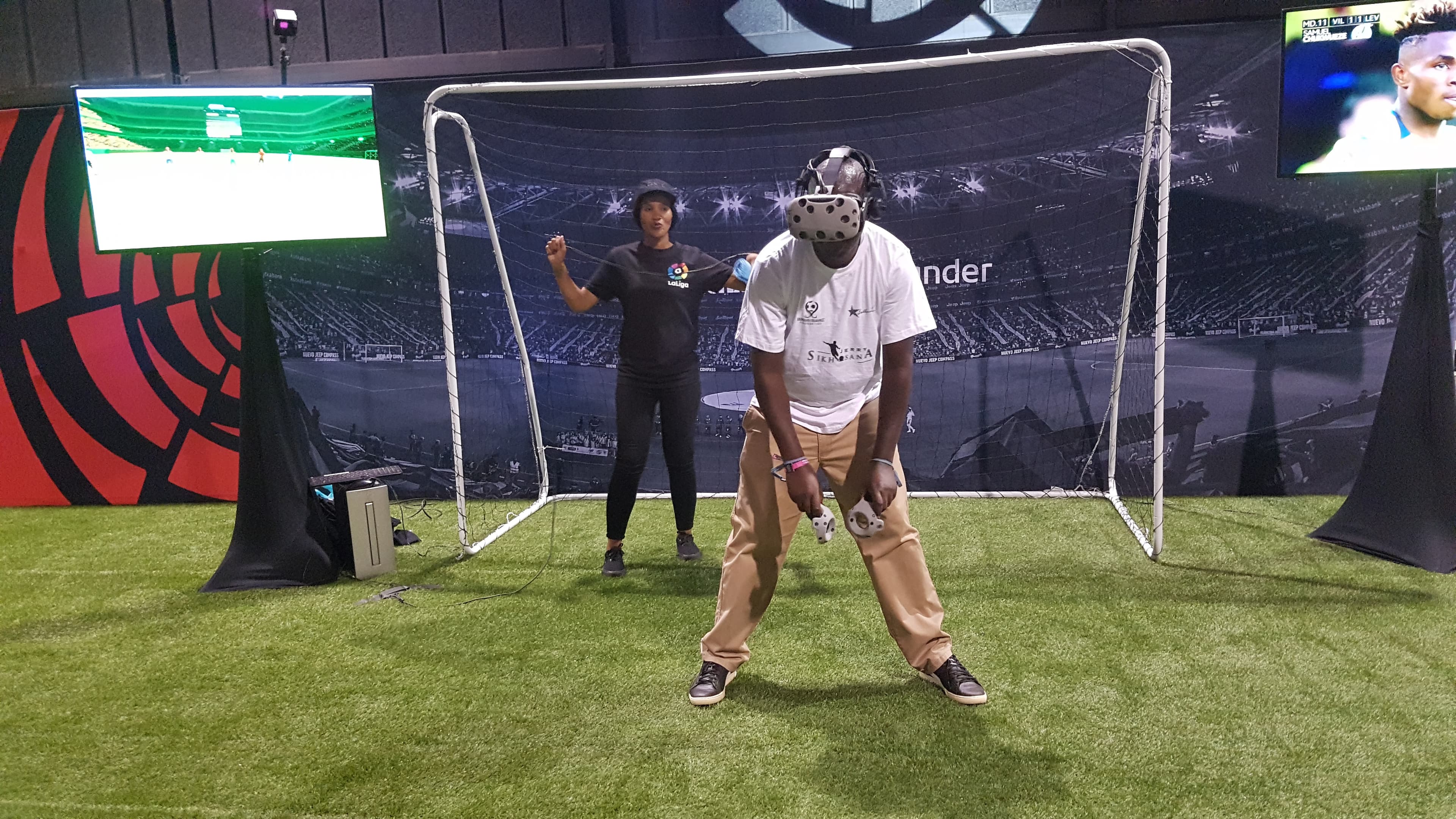 VR soccer events in South Africa