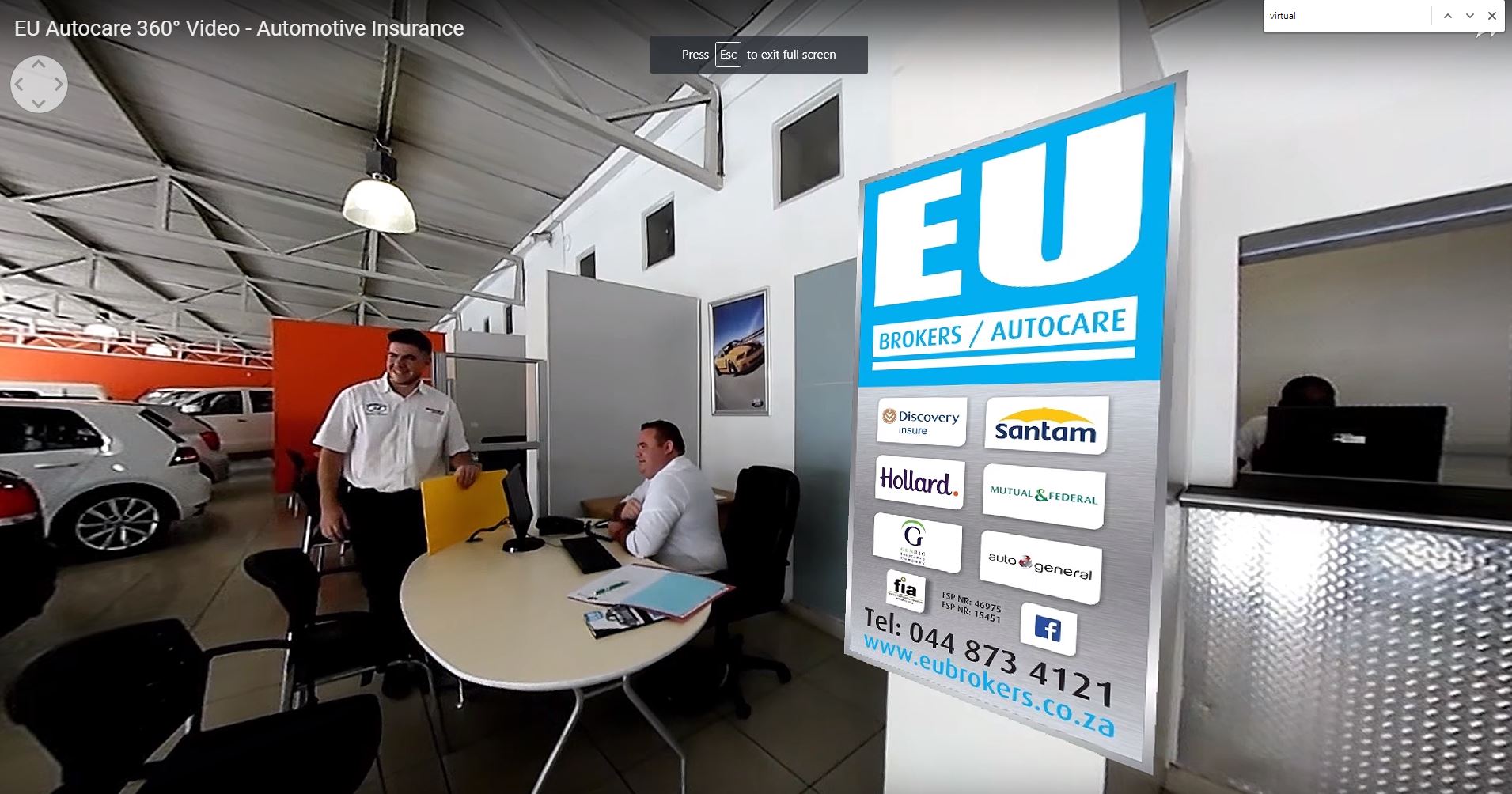 Virtual Reality 360° Video Insurance Industry