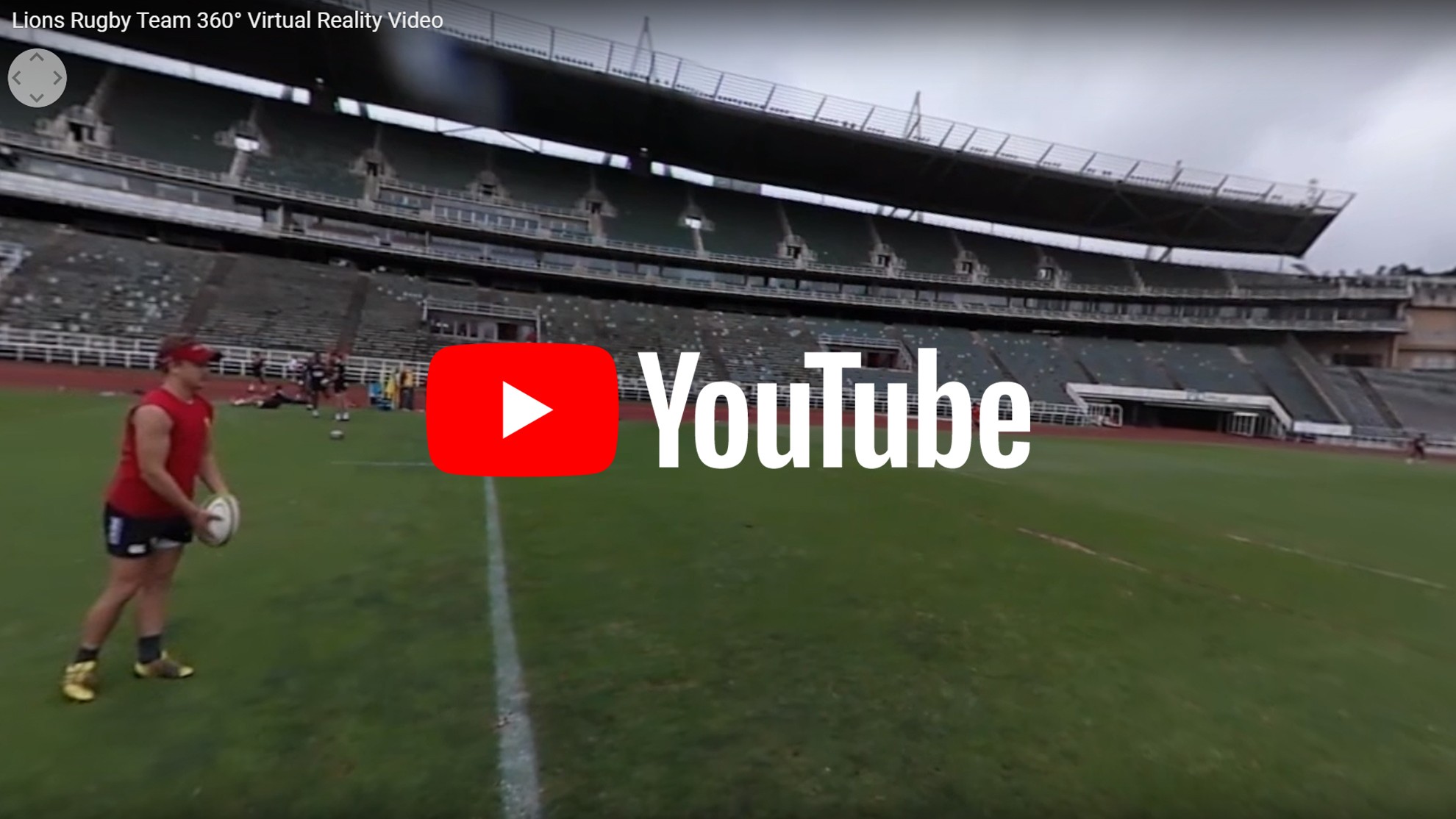 360 Video Lions Rugby Team